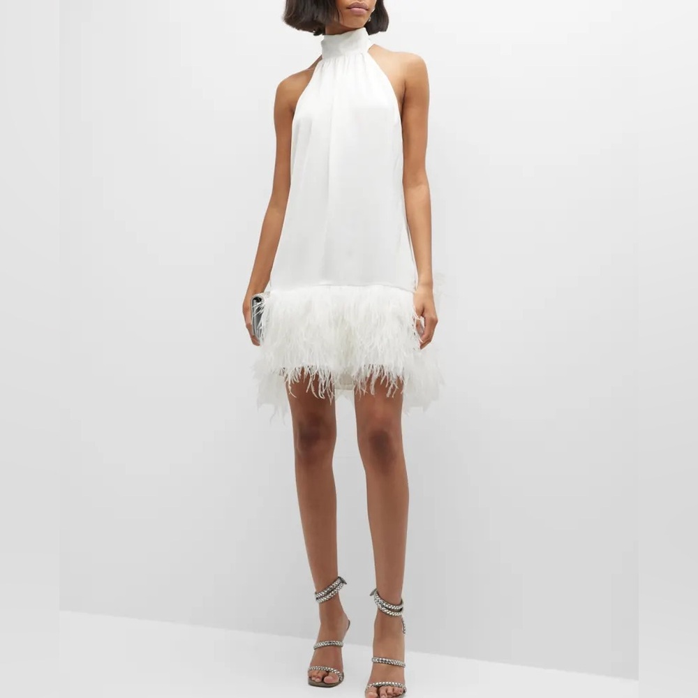 Ramy Brook | Danni Feather Mini Dress